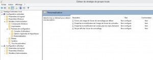 Empêcher les utilisateurs de modifier votre fond d&rsquo;écran Windows 8