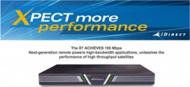 iDirect dévoile un nouveau routeur qui peut atteindre 100 Mbps