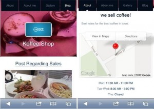 M.dot vous permet de créer un site mobile sur votre iPhone