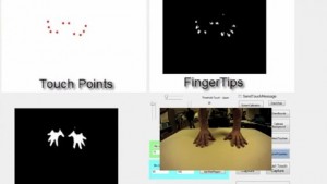 Un nouveau système rend toute surface tactile